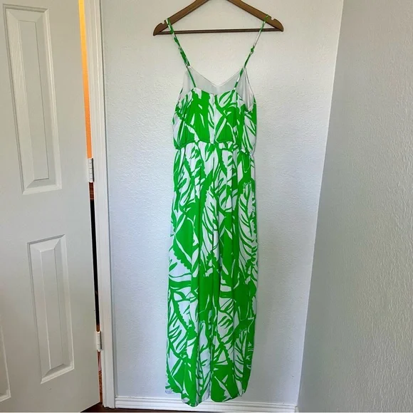Lilly Pulitzer for Target Women's Green and White Jumpsuit Size Small - Picture 10 of 16
